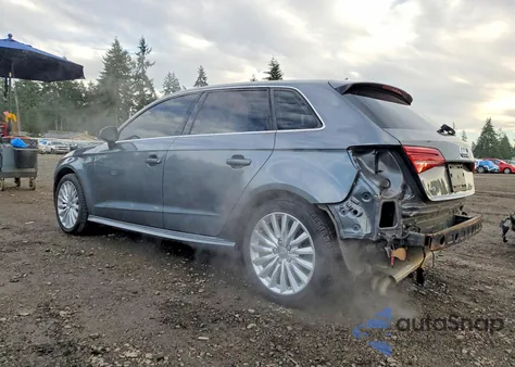 2017 Audi A3 E-Tron Premium Plus z USA, uszkodzony, nr VIN WAUTPBFF5HA112974